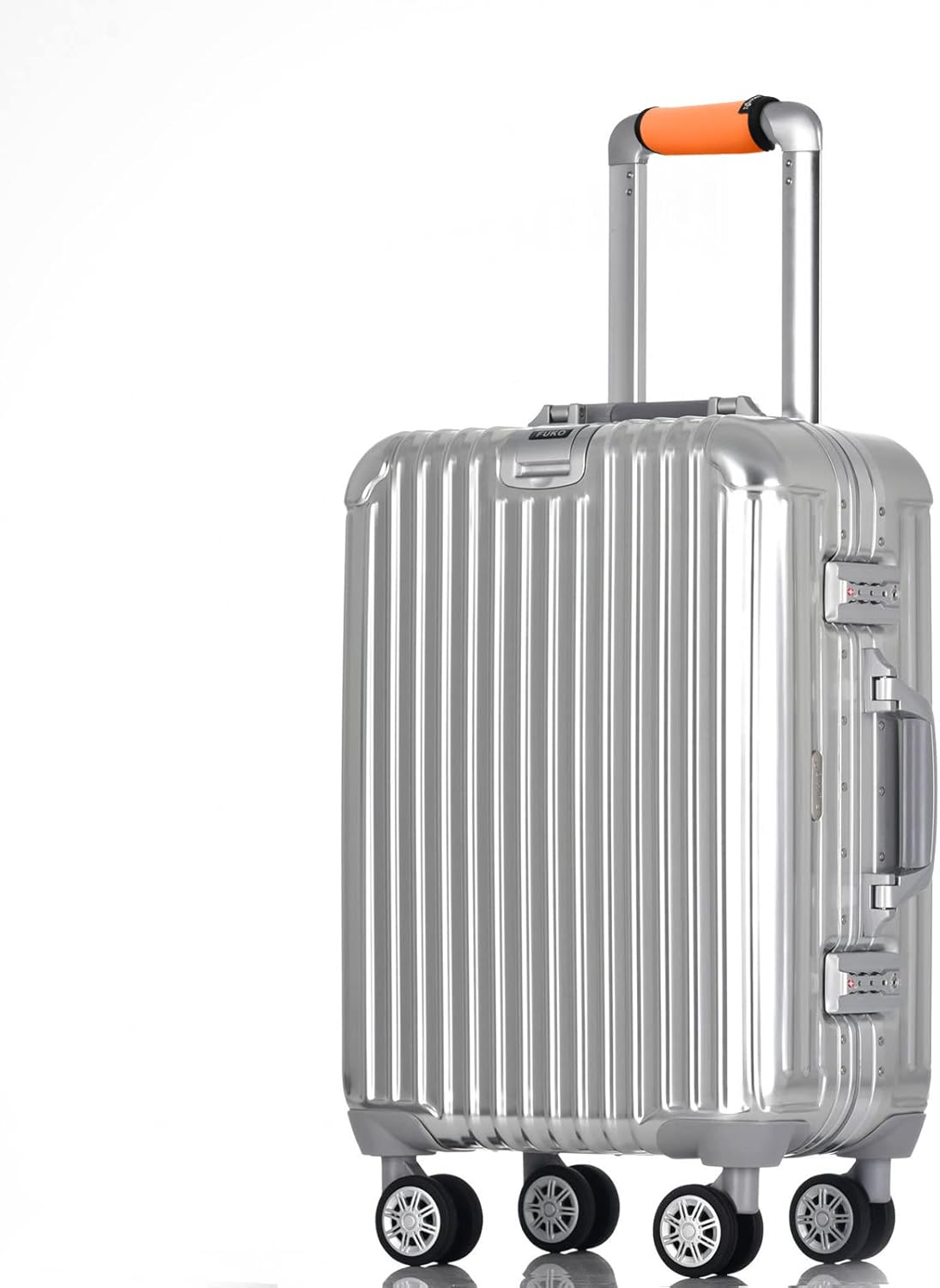 Cosmos 5 Pieces Fluorescence Orange Comfort Neoprene Handle Wraps/Grip/Identifier for Travel Bag Luggage Suitcase Travel Bag Luggage Suitcase Travel Bag Laptop Computer Tote Briefcases - Image 4