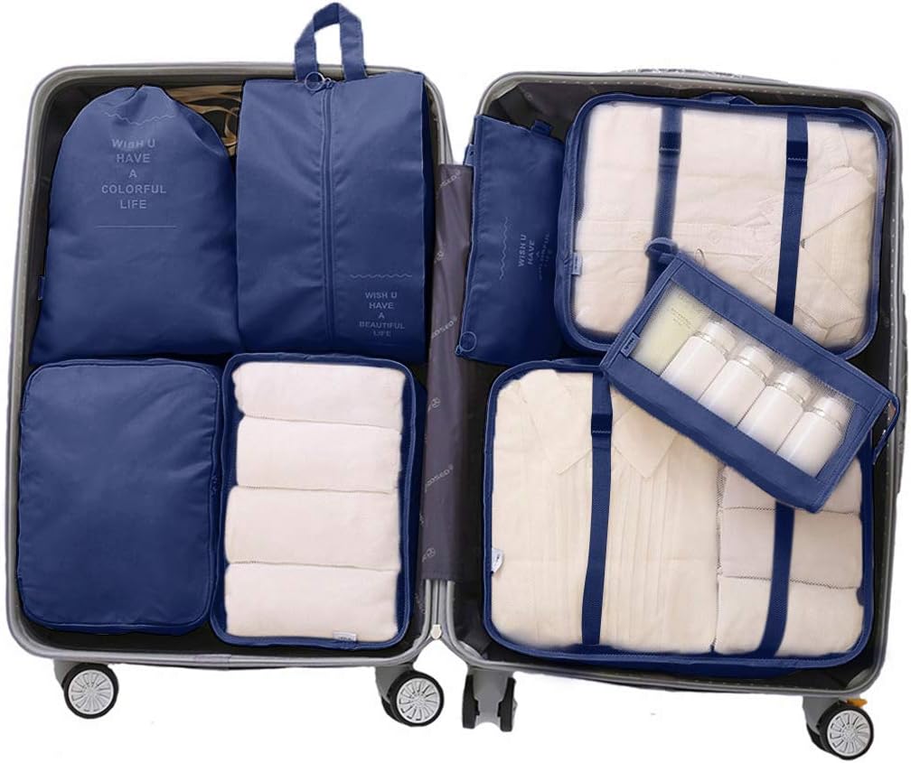 Luggage Packing Organizers Packing Cubes Set for Travel
