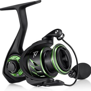 Piscifun Viper X Spinning Reels, Carbon Fiber 33LBs Max Drag, 10+1 Shielded BB, Saltwater Freshwater Spinning Fishing Reel, 5.2:1/6.2:1, 500, 1000, 2000, 3000, 4000, 5000 Series